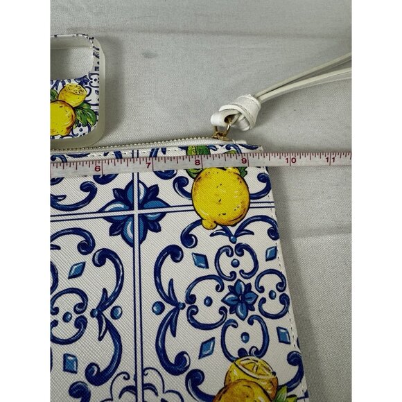 Dolce Italiano Sicily Limone Wristlet Phone Case Italian Summer Lemon Tile Mosai - Picture 8 of 14